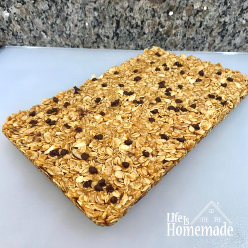 Simple Almond Butter Granola Bars