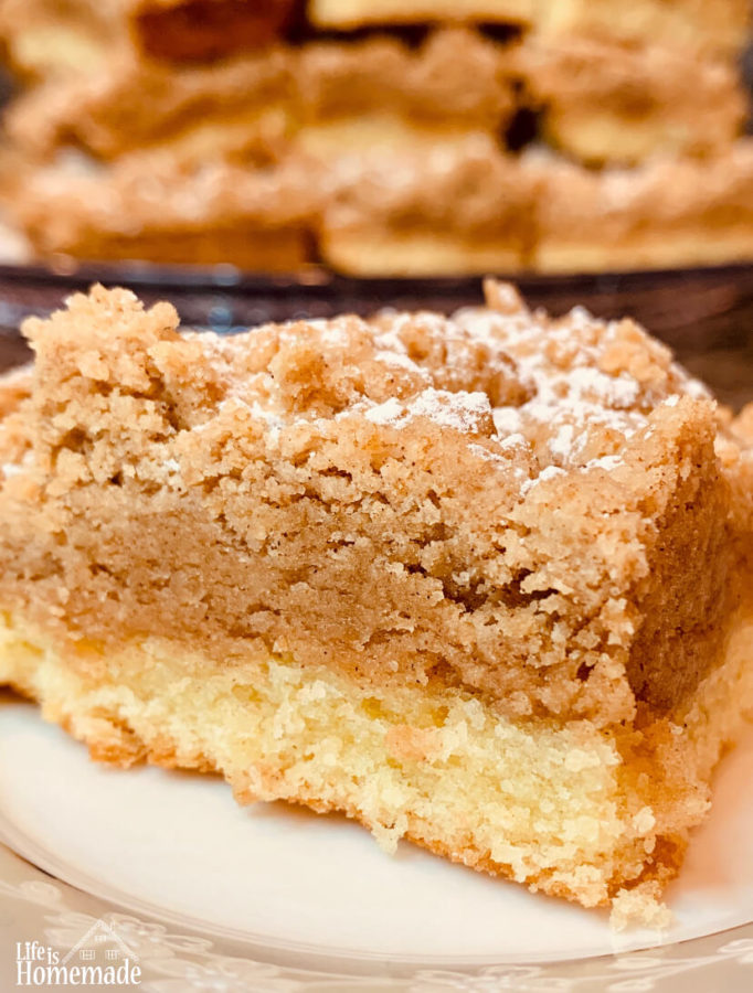 Double Crumb Cake, Crumb Cake, Homemade, From Scratch, Crumb, double, Life Is Homemade
