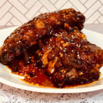 Asian Style Ribs, Fall off the bone, semi homemade, easy crockpot recipe, pork ribs, simple weeknight dinner, life is homemade