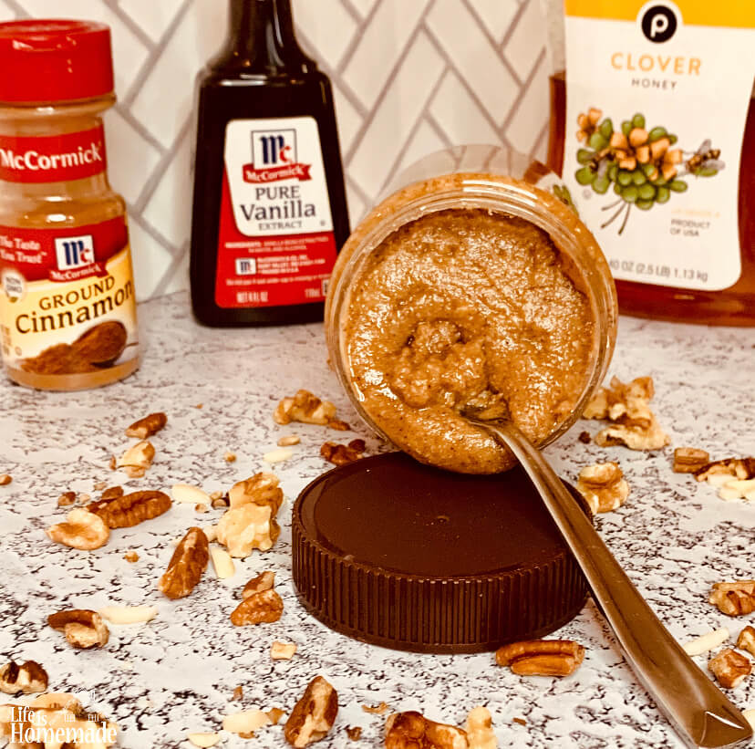 Nut butter, roasted nuts, homemade, from scratch, fall, almonds, pecans, walnuts, Life Is Homemade, Triple Nut Butter