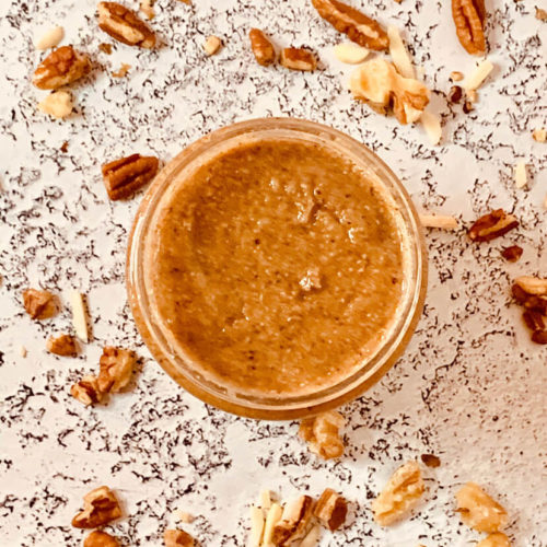 Nut butter, roasted nuts, homemade, from scratch, fall, almonds, pecans, walnuts, Life Is Homemade, Triple Nut Butter