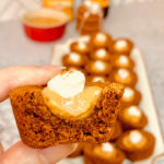 Pumpkin Pie, Cookie Cups, Pumpkin Pudding, Molasses Cookie, From Scratch, Easy Thanksgiving dessert, Fall Recipes, Homemade, semi-homemade, bite sized, Life Is Homemade, pumpkin