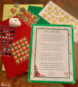 Elf On the Shelf Return letter, harry potter theme, how to, Christmas letter, Santa, elf