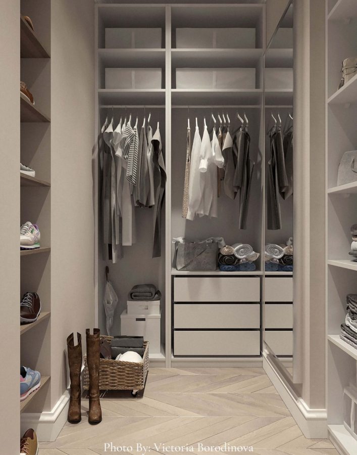 closet, organzining, how to